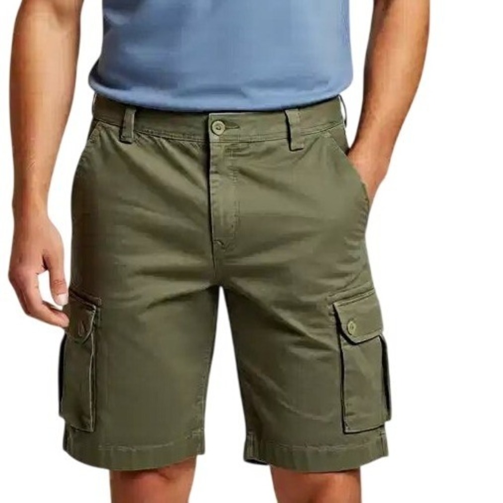 Polo Ralph Lauren Men Cargo Shorts Khaki Cotton Classic Fit‎ Size 18  NWOT